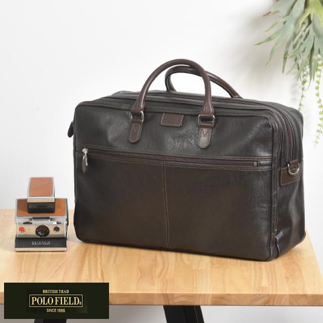 POLOFIELD 2wayボストンバッグ 日本製  旅行カバン 大容量 旅行鞄 ショルダーベルト付き 肩掛け おしゃれ 旅行 男性 大人  【送料無料】の通販は 16,500円