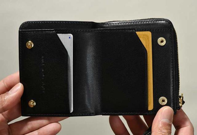 豊岡財布 L字ファスナー財布 anti-mode style OLIVE Compact Wallet 薄い 薄型 スリム コンパクト 本革 レザー 豊岡製財布 大人 【送料無料】_2