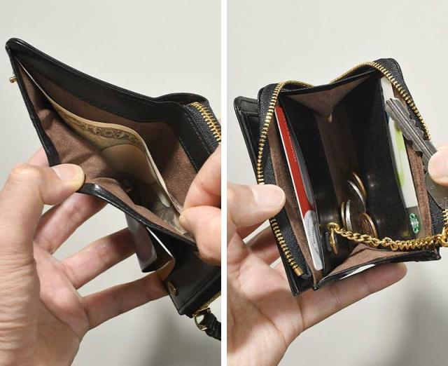 豊岡財布 L字ファスナー財布 anti-mode style OLIVE Compact Wallet 薄い 薄型 スリム コンパクト 本革 レザー 豊岡製財布 大人 【送料無料】_3