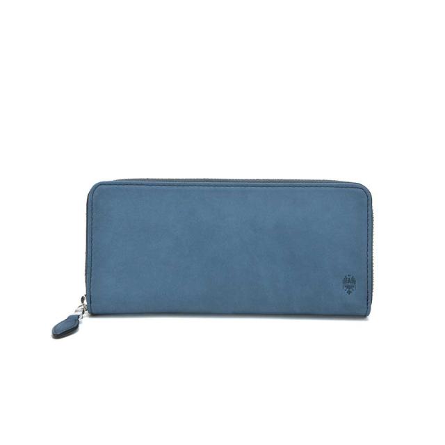 Bianchi brina ヌバック ラウンドジッパー 長財布 おしゃれ かっこいい