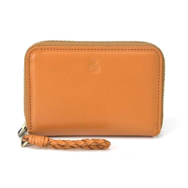 Pid 防水牛革 ラウンドファスナー小銭入れ ecrire 本革 レザー カード