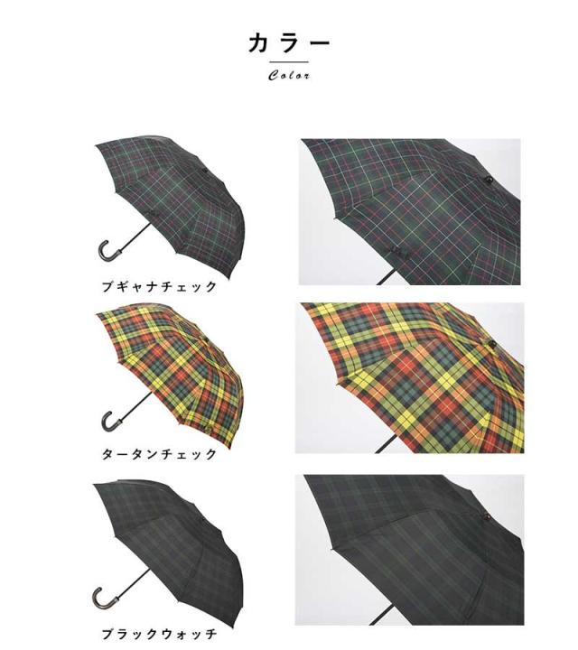 Ramuda トップレス折りたたみ傘 チェック 55cm 8本骨 雨傘 折りたたみ