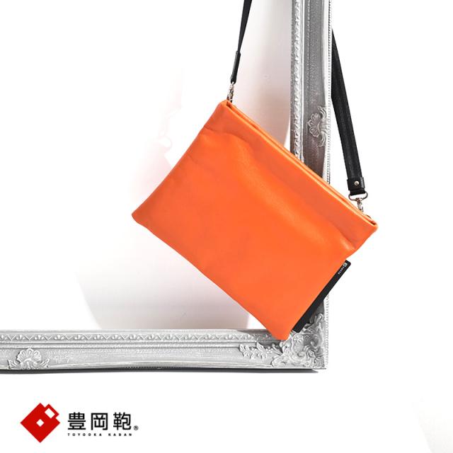 豊岡鞄 TOTTE レザーサコッシュ  日本製 サコッシュバッグ レザー 牛革 おしゃれ 大人 かばん
