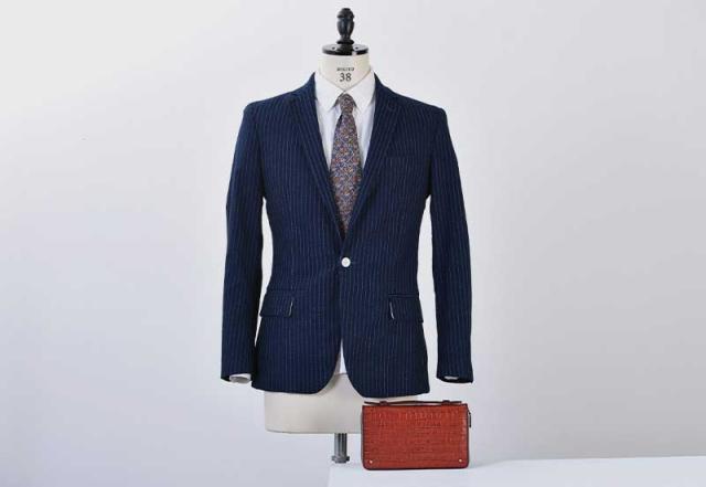 Kiefer neu クロコ型押しレザー オーガナイザー Amore キーファーノイ