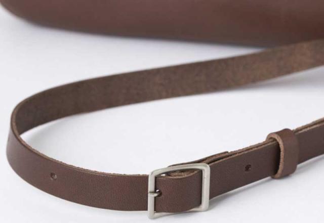 BAGWORKS レザーがま口ショルダーバッグ TRAINMAN 牛革 レザー 昭和