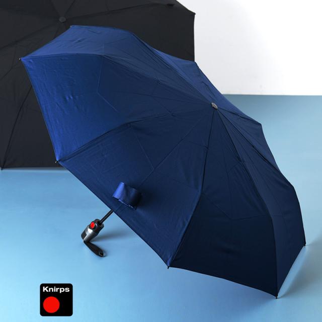 Knirps T.220 自動開閉 折りたたみ傘 8本骨 53cm 無地  メンズ 軽量 おしゃれ 風に強い 折り畳み傘 ワンタッチ ビジネス クニルプス  【送料無料】