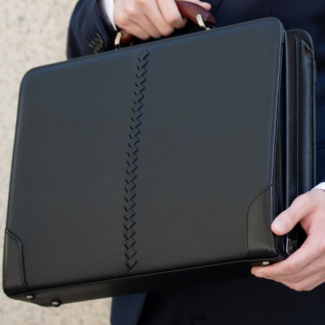 豊岡鞄 YOUTA 2wayダレスブリーフケース LIZARD 男性 メンズ 大人