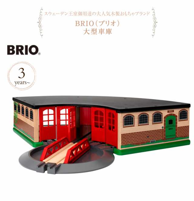 red brio train