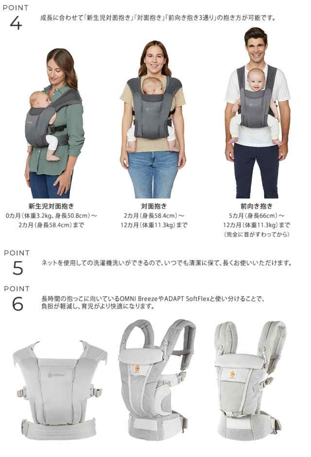 Ergobaby エルゴベビー EMBRACE Soft Air エンブレース ソフトエア