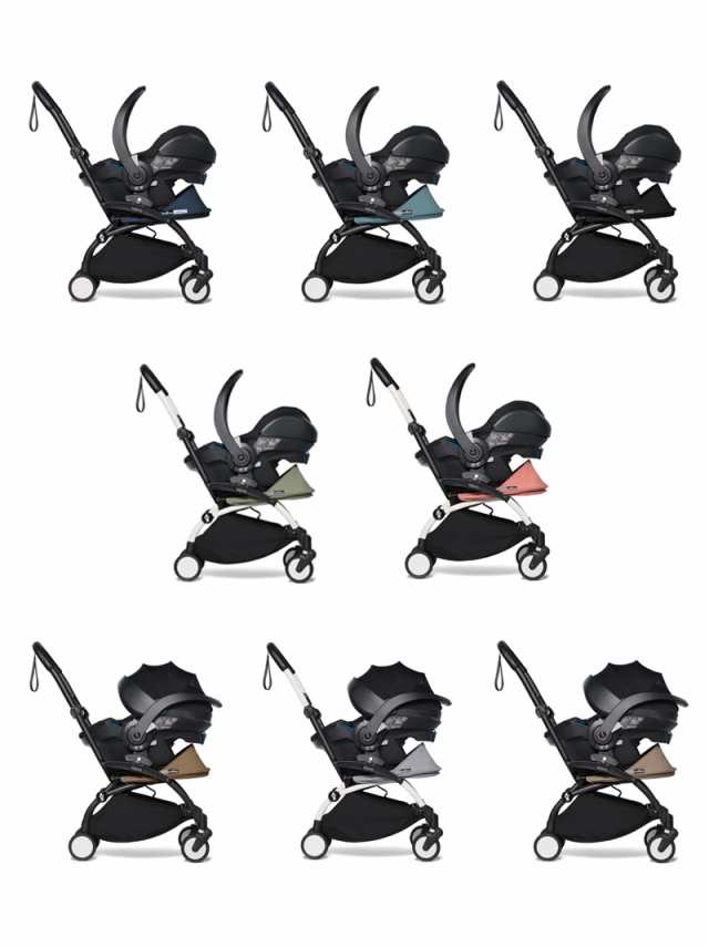 チャイルドシート 新生児 赤ちゃん ISOFIX シートベルト おしゃれ BABYZEN YOYO ベビーゼン ヨーヨー チャイルドシートbyビーセーフ 595601 - 16