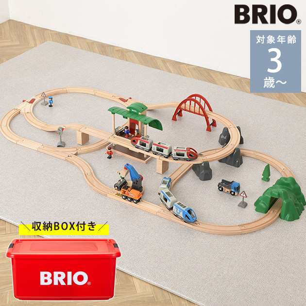 BRIO ブリオ クリスマス限定レールセット 80000-138 おもちゃ 3歳 4歳