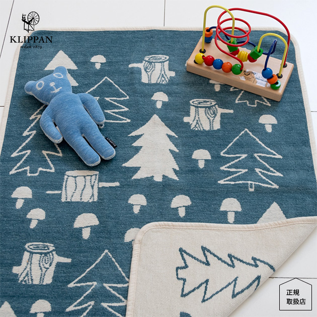 KLIPPAN クリッパン【正規取扱店】 シュニールコットン ミニブランケット マッシュルーム の通販は