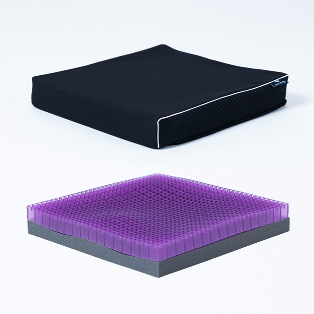 ジェルトロンクッション シングル+3Dフォーム 座布団 椅子 クッション チェアクッション シートクッション 日本製 洗える ジェルクッション 18,000円