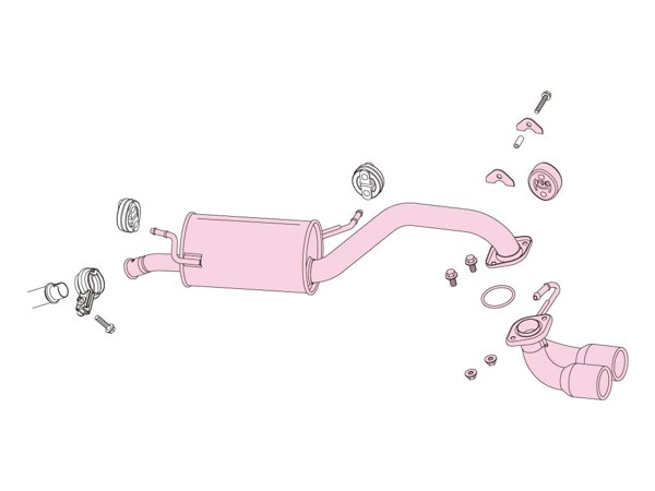 納品先限定 FUJITSUBO フジツボ A-K マフラー MR41S ハスラー ハイブリッド ターボ 2WD H27.12〜R2.1 750-81411の通販は 53,460円