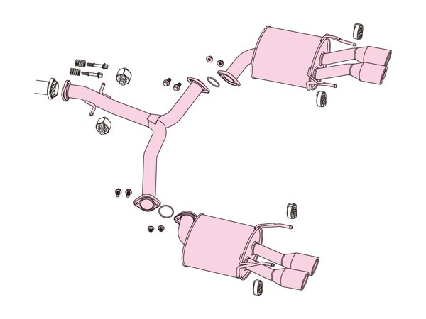 納品先限定 FUJITSUBO フジツボ A-R マフラー GRX133 マークX 3.5 G's H24.10〜H28.11 560-24122の通販は