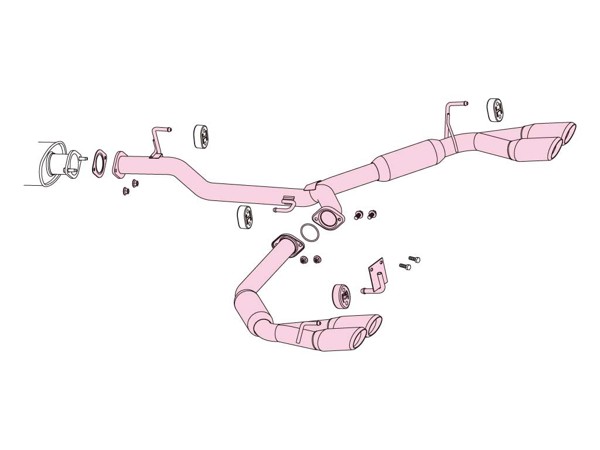 納品先限定 FUJITSUBO フジツボ A-S マフラー PE52 エルグランド ハイウェイスター 3.5 2WD H22.8〜R2.10 370-17874の通販は