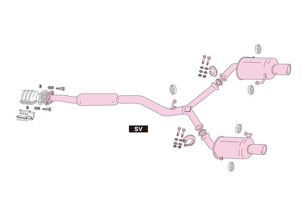 納品先限定 FUJITSUBO フジツボ レガリスR マフラー BL5 レガシィ B4 2.0 GT H15.6〜H18.5 760-64068の通販は 143,550円
