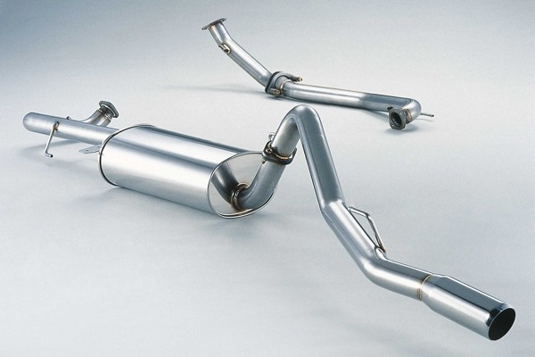 納品先限定 FUJITSUBO フジツボ レガリス4 マフラー UBS69GW ビッグホーン DT ロング H3.12〜H7.6 260-60921の通販は排気系