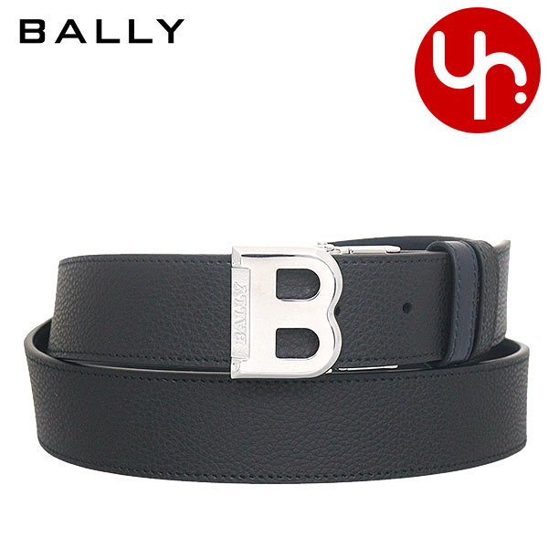 バリー BALLY ベルト #590572 ブラック×ダークブルー バリー BALLY ベルト #590572 ブラック×ダークブルー