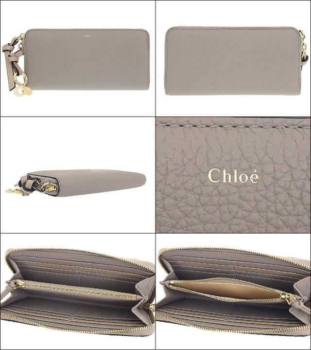 クロエ chloe 財布 長財布 CHC21WP941 F57 カシミアグレー