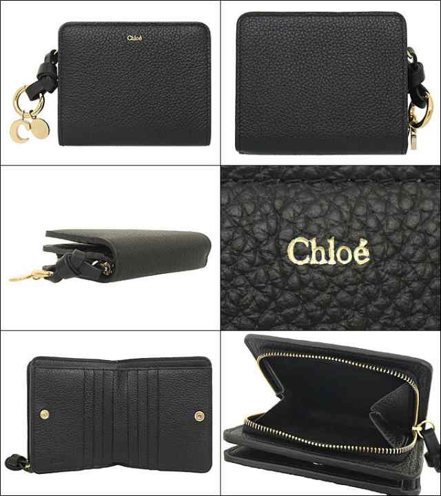 クロエ chloe 二つ折り財布 CHC22WP765 F57 ブラック ブティック