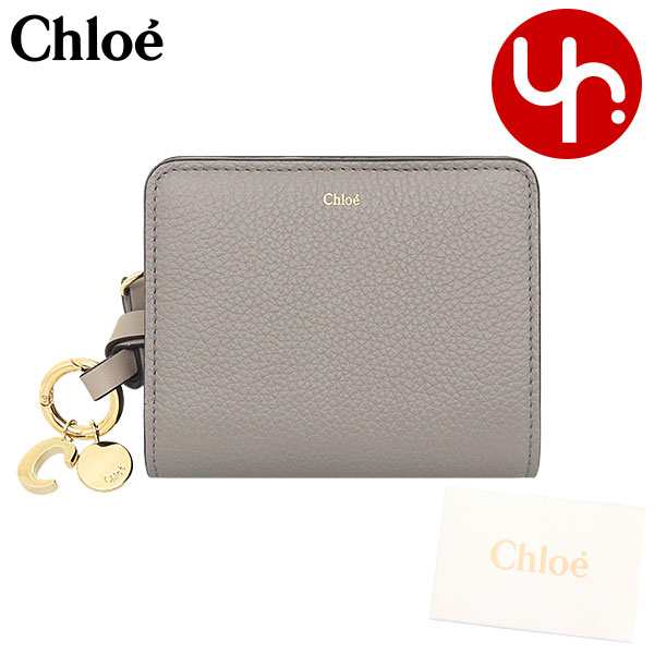 クロエ chloe 二つ折り財布 CHC22WP765 F57 カシミアグレー ブティック ...