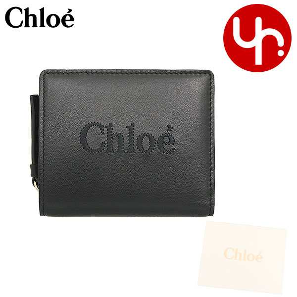 クロエ chloe 二つ折り財布 CHC23SP867 I10 ブラック ブティック