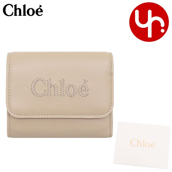 クロエ chloe 三つ折り財布 CHC23AP874 I10 アルジルブラウン