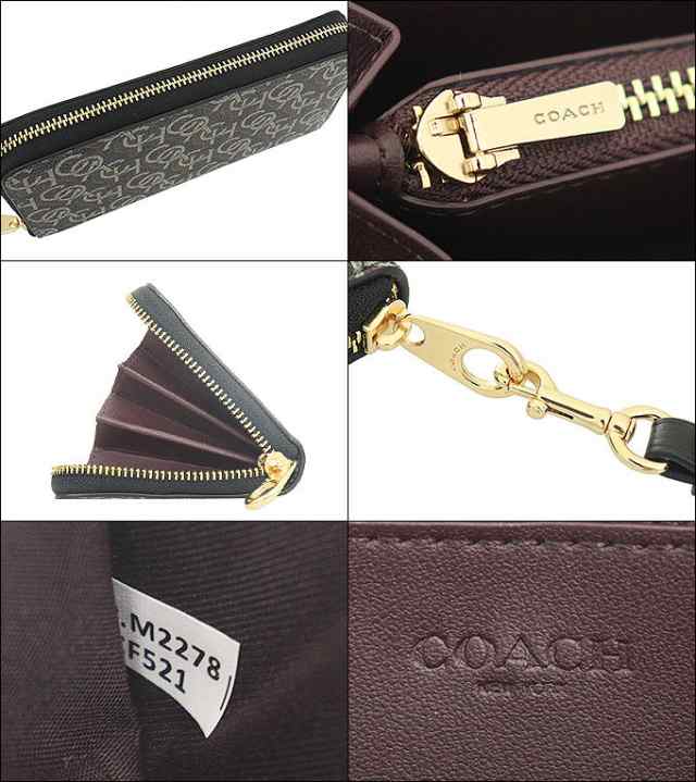 コーチ COACH 長財布 FCF521 CF521 ブラック アウトレット レディース プレゼント ギフト 人気 ブランド おすすめ 女性 男性