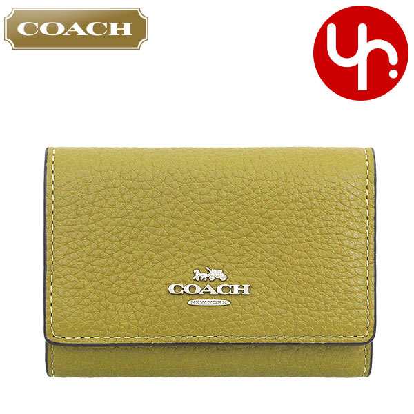 コーチ COACH 三つ折り財布 FCM238 CM238 シトロン アウトレット