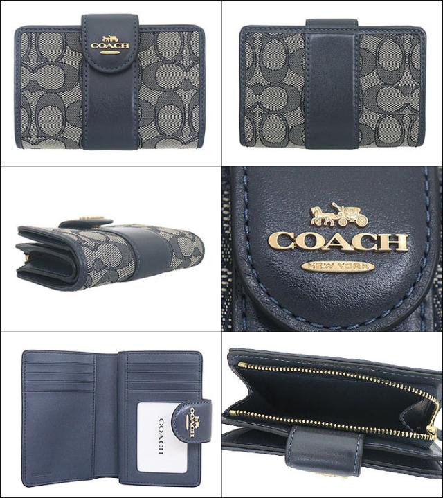 コーチ COACH 長財布 FCU987 CU987 ネイビー×ミッドナイトネイビー 