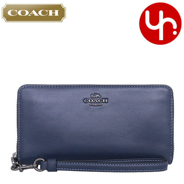 コーチ COACH 長財布 FCR623 CR623 トゥルーネイビー アウトレット 