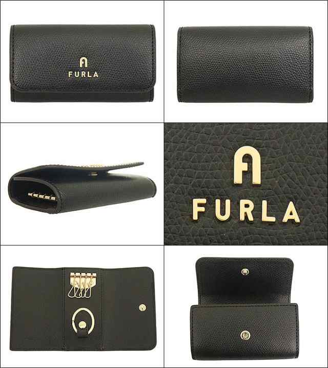 フルラ FURLA キーケース WR00436 ARE000 オニキス×ネロ O6000 ONYX