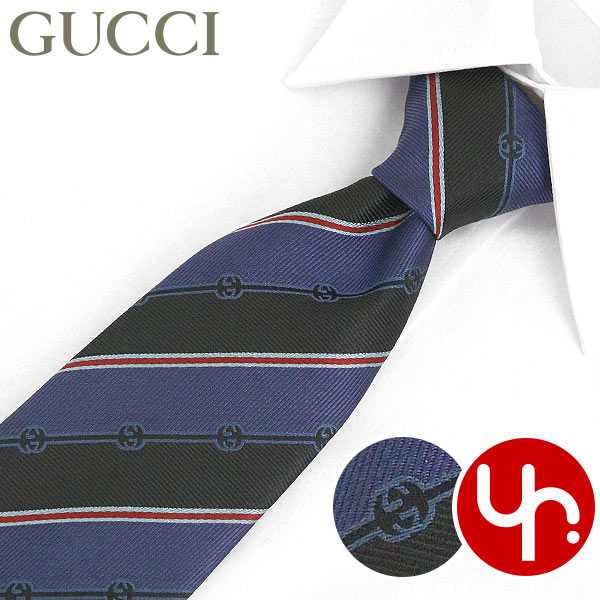 グッチ GUCCI ネクタイ 456524 4B002 ボルドー ブティック