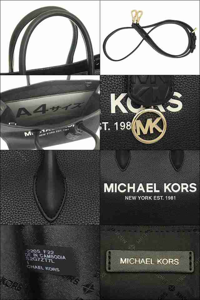 マイケルコース MICHAEL KORS トートバッグ 35S2G7ZT7L ブラック