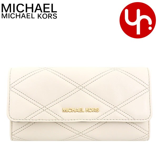 マイケルコース MICHAEL KORS 長財布 35S2GTVF3U ライトクリーム