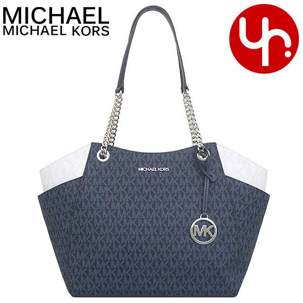 マイケルコース MICHAEL KORS トートバッグ 35T4STVE3B ネイビーマルチ 