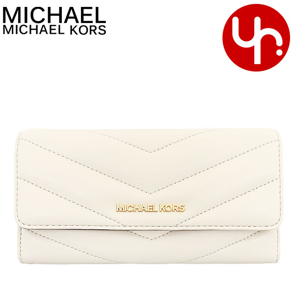 マイケルコース MICHAEL KORS 長財布 35R4GTVF9V ライトクリーム  
