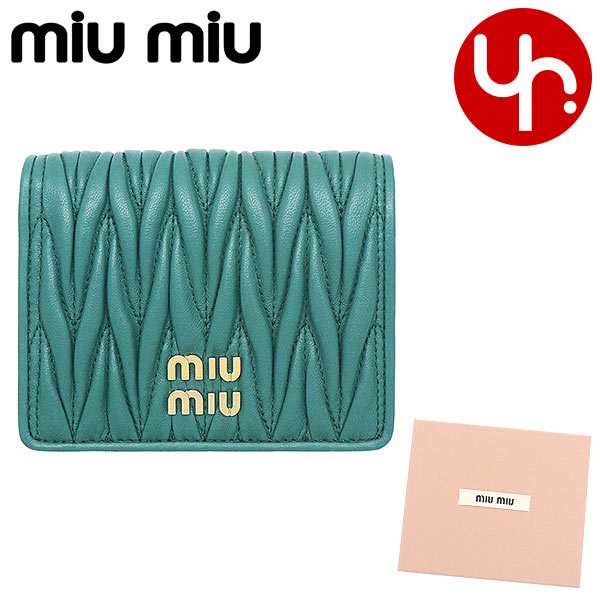 ミュウミュウ miumiu 二つ折り財布 5MV204 2FPP ブティック レディース プレゼント ギフト 人気 ブランド おすすめ 女性  男性の通販はau PAY マーケット - インポートコレクションYR | au PAY マーケット－通販サイト