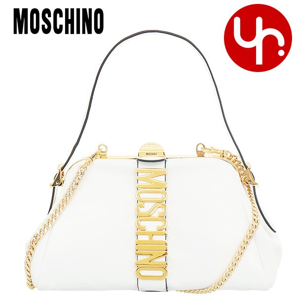 モスキーノ MOSCHINO ショルダーバッグ A7520 8008 ホワイト ブティック レディース プレゼント ギフト 人気 ブランド おすすめ 女性 男の通販は
