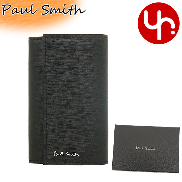 ポールスミス Paul Smith キーケース M1A 1981X HSTRGS ブラック×オレンジ ブティック メンズ プレゼント ギフト 人気 ブランド おすすめ 女性 男性の通販は
