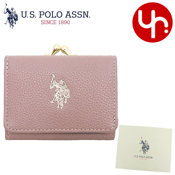 ユーエスポロアッスン U.S.POLO ASSN. 三つ折り財布 USPA2686 ピンク PB レディース プレゼント 人気 ブランド おすすめ 女性 男性の通販は