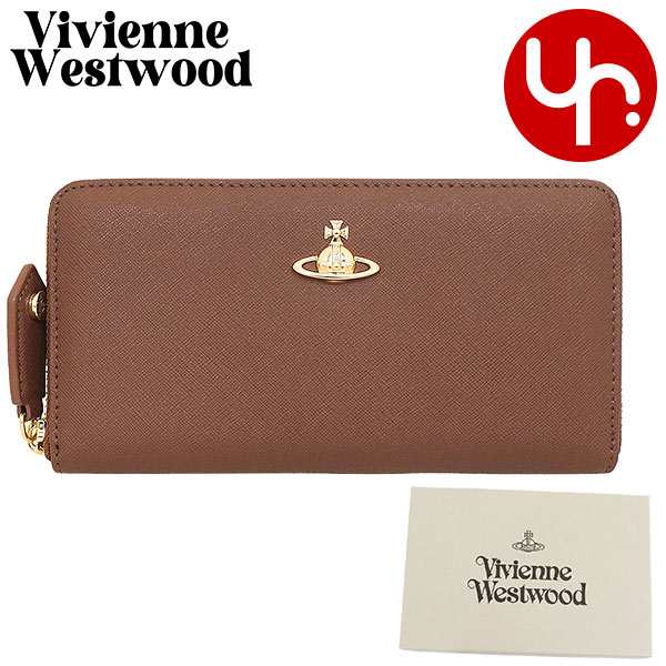 y26.  Vivienne Westwood レディース牛革長財布黒