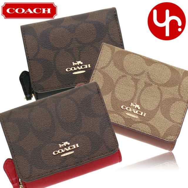 コーチ COACH 財布 三つ折り財布 F07331 7331 アウトレット レディース