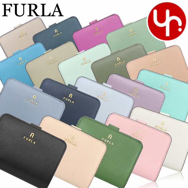 新品 フルラ FURLA 2つ折り財布 カメリア S COMPACT WALLET オリンピック/アルテミシア