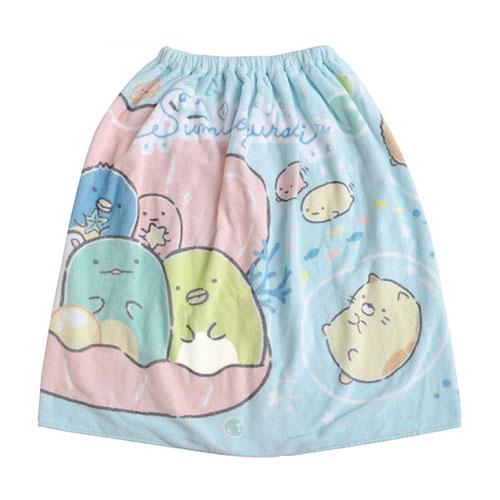 すみっコぐらし おきがえタオル Mサイズ マリン 巻きタオル ラップタオル スイムタオル 水泳スイミング 海水浴 プール 子供 キッズの通販はau Pay マーケット 雑貨屋 ｆｌｅｕｒ フルル