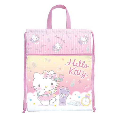 サンリオ ハローキティ ナップサック Hello Kitty 女子 ビニール キッズ おしゃれ ナイロン スイミング バッグ スイム 巾着袋 新入学の通販はau Pay マーケット 雑貨屋 ｆｌｅｕｒ フルル