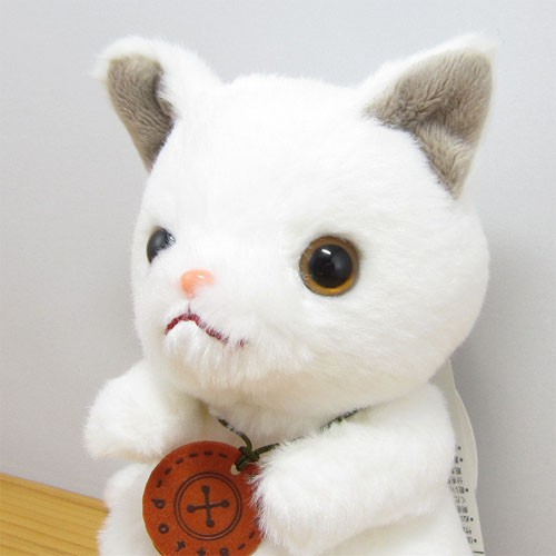 ネコのぬいぐるみサンアロー オリジナルぬいぐるみ Potte しろねこ ぬいぐるみ 白猫 猫グッズ 雑貨 ふわふわ 小さい 可愛い おもちゃの通販はau Pay マーケット 雑貨屋 ｆｌｅｕｒ フルル