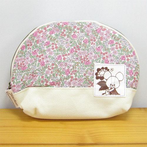 くまのがっこう リバティ ラウンドポーチ ピンク 小物入れ 化粧ポーチ かわいい 小銭入れ おしゃれ くまの学校 雑貨 グッズの通販はau Pay マーケット 雑貨屋 ｆｌｅｕｒ フルル