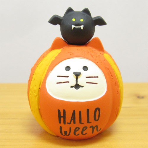 デコレ コンコンブル あっぱれnipponハロウィン ハロウィン猫だるま かぼちゃ Decole Concombre Halloween 猫 ネコ ねこ 雑貨の通販はau Pay マーケット 雑貨屋 ｆｌｅｕｒ フルル